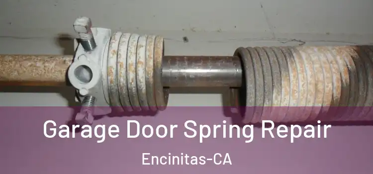 Garage Door Spring Repair Encinitas-CA