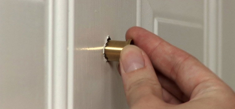 peephole door repair in Encinitas